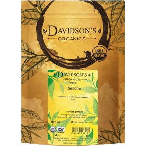 Davidson's Tea Bulk, Sencha, 16-Ounce Bag
